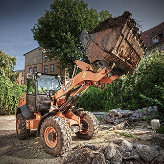 Компактный погрузчик с 4 ведущими колесами - 321F - Case Construction