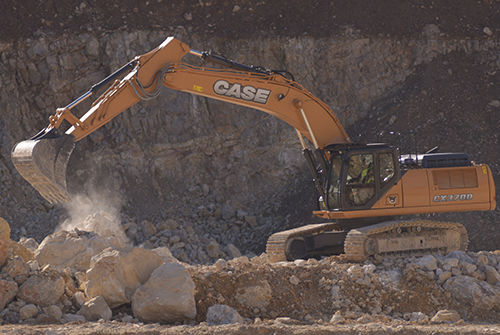 Гусеничный экскаватор - CX370D - Case Construction - для строительства / дизельный / Tier 4