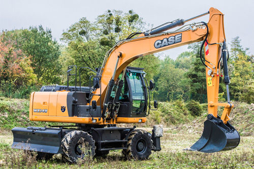 Промежуточный экскаватор - WX148 - Case Construction - колесный / Tier 3 / для строительства