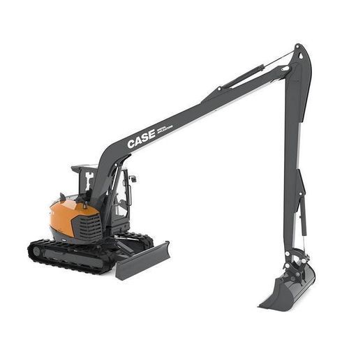Промежуточный экскаватор - CX120E LR - Case Construction - гусеничный / большая дальность действия / дизельный