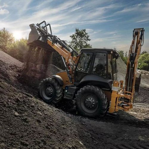 Многофункциональный экскаватор-погрузчик - 590SV - Case Construction - передний / эргономичный / компактный