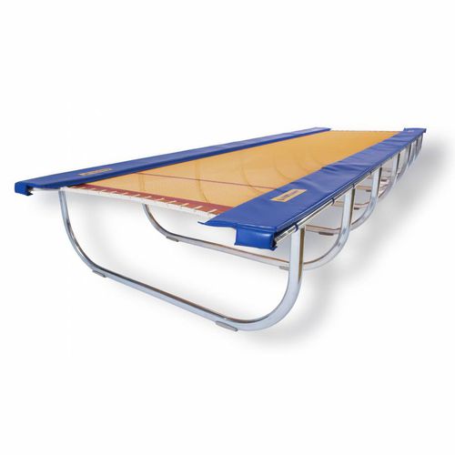 Гимнастический батут - STATIONARY - Eurotramp Trampoline Kurt Hack GmbH - прямоугольный / для профессионального использования / для интерьера