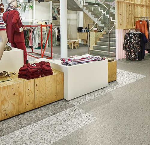 Виниловое напольное покрытие - ALLURA FLEX 1.0 FL1 - Forbo Flooring Systems - для интерьера / для гостиной / для сектора услуг