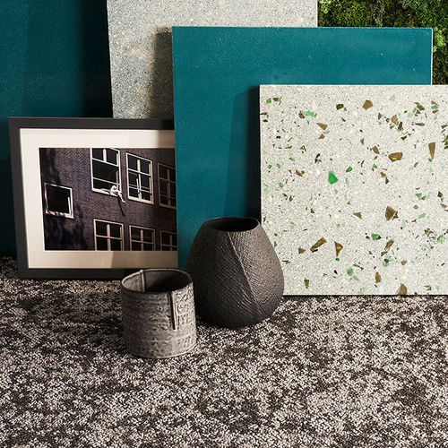Ковровое покрытие из плит - TESSERA - Forbo Flooring Systems - тафтинговое / с вытяжным ворсом / структурированное