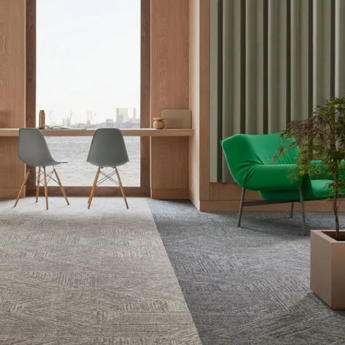 Тафтинговое ковровое покрытие - TESSERA EVOLVE+  - Forbo Flooring Systems - из полиамида / с рисунком / серое