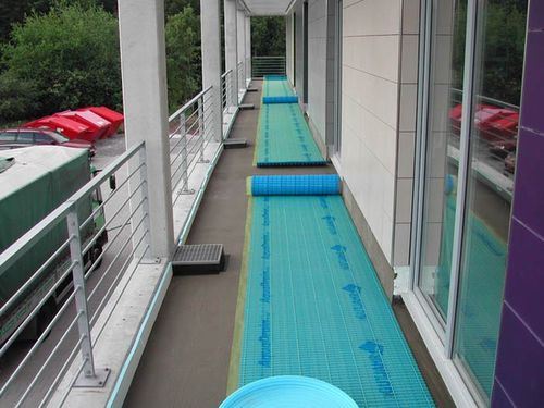Биоразлагаемый мат дренажа - AQUADRAIN® FE+ - GUTJAHR Systemtechnik - из полистирола