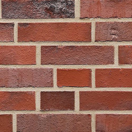 Кирпич для фасада - MÜLHEIM GT+FU - Hagemeister GmbH & Co. KG - полный / рельефный / коричневый