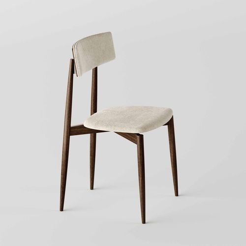 Современный cтул - AW - TONELLI Design - для интерьера / из ткани / из дуба
