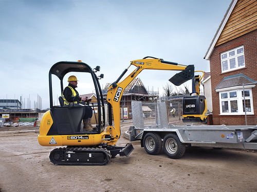Экскаватор мини - 8014 CTS - JCB Deutschland GmbH - гусеничный