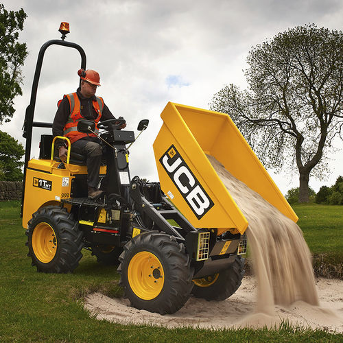 Шарнирная двухколесная тележка - 1T - JCB Deutschland GmbH - колесная / Tier 1 / для строительства