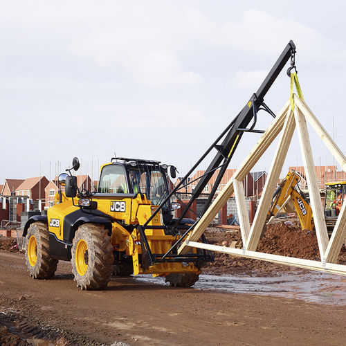 Телескопическая подъемная тележка для строительства - 535-95 - JCB Deutschland GmbH - для загрузки / Tier 4