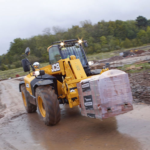 Телескопическая подъемная тележка для строительства - 541-70 - JCB Deutschland GmbH - Tier 4 / для загрузки