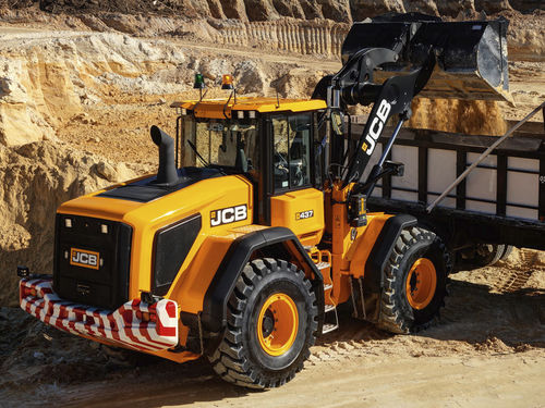 Колесный погрузчик - 437 - JCB Deutschland GmbH - для строительства / дизельный / Tier 4 Interim