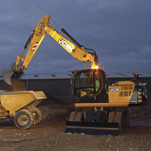 Тяжелый экскаватор - JS160W - JCB Deutschland GmbH - колесный / Tier 4