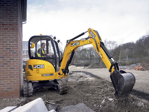 Экскаватор мини - 8030 ZTS - JCB Deutschland GmbH - гусеничный