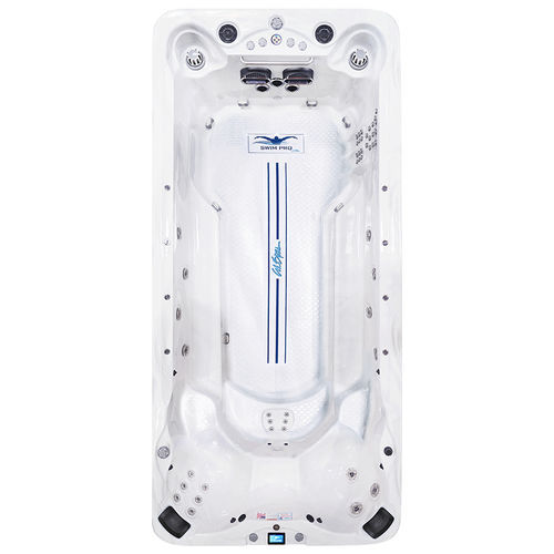 Каркасный плавательный спа-бассейн - Commander-X - Cal Spas - прямоугольный / 12 мест / из акрила