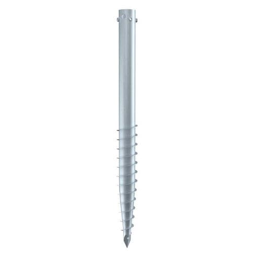 Свая винтовая свая - G 89X800–4XM12  - Krinner Schraubfundamente - из гальванизированной стали