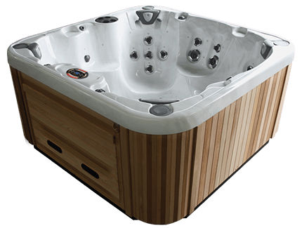 Каркасная спа-ванна - TRADITIONAL : ZENITH - COAST SPAS - квадратная / 6 мест / для бытового использования