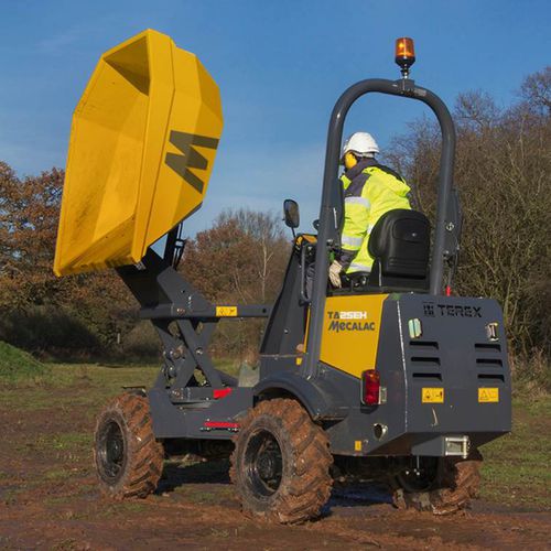 Двухколесная тележка с фронтальной загрузкой - TA3 / TA3.5SH - MECALAC Baumaschinen GmbH - на колесах / дизельная / для строительства