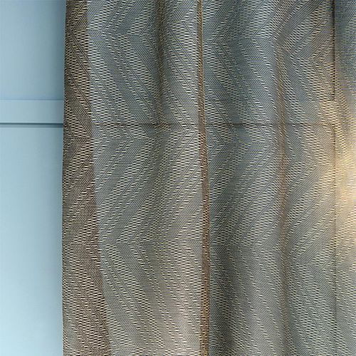 Гардинная занавеска в полоску - FILAMENT - LELIEVRE - из полиэстера / из Trevira CS® / негорящая