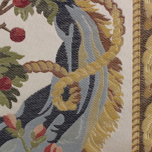 Обивочная ткань - BORDURE LESZCZYNSKI  - LELIEVRE - для штор / настенная / в цветочек