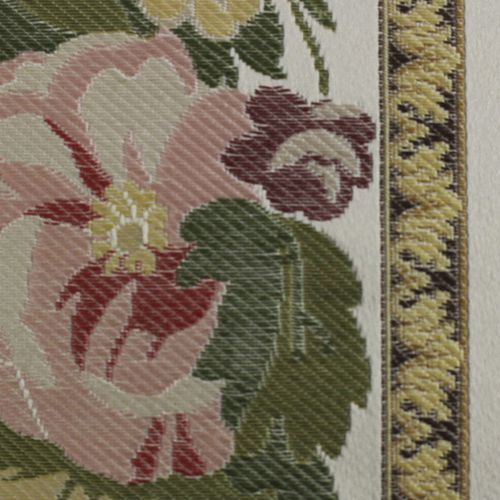 Обивочная ткань - BORDURE MARLY  - LELIEVRE - для штор / настенная / в цветочек