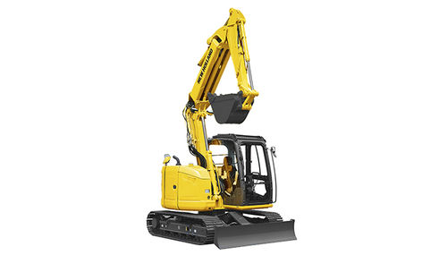 Малогабаритный экскаватор - E75C SR OFFSET BOOM  - New Holland Construction - гусеничный / компактный / для строительства