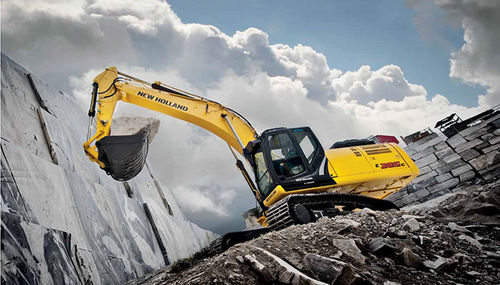 Гусеничный экскаватор - E385C - New Holland Construction - для строительства