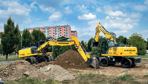 Промежуточный экскаватор - WE 170B PRO - New Holland Construction - колесный / многофункциональный / для строительства
