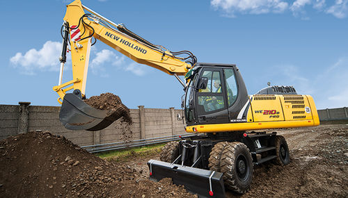 Промежуточный экскаватор - WE 210B PRO - New Holland Construction - колесный / многофункциональный / для строительства