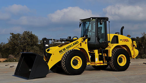 Колесный погрузчик - W170C - New Holland Construction - дизельный / для строительства