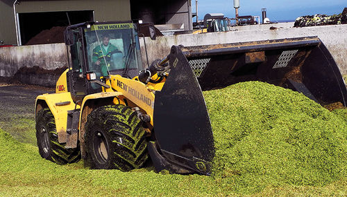 Колесный погрузчик - W190C - New Holland Construction - дизельный / для строительства