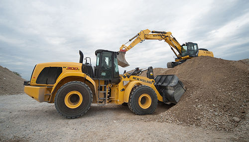 Колесный погрузчик - W300C - New Holland Construction - Tier 4 Interim / дизельный / для строительства