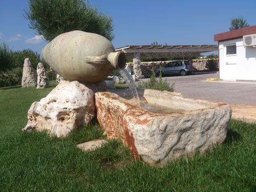 Садовый фонтан - Un Mondo in Pietra - общественный / из натурального камня