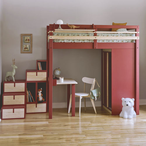 Современный комод - STAIRS - ESPACE LOGGIA - из дуба / из МДФ / из бамбука
