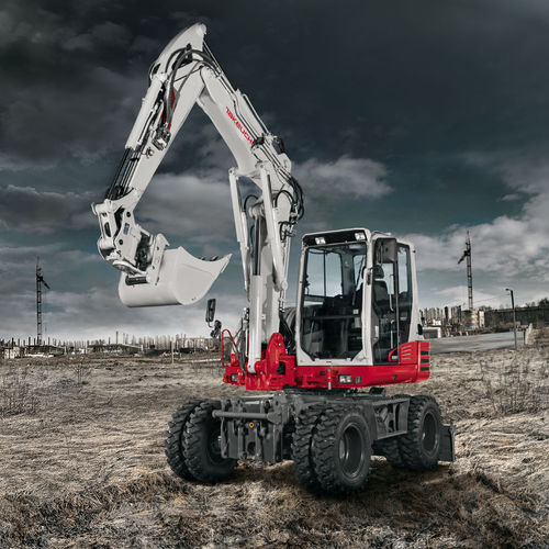 Экскаватор мини - TB 295 W-1 - TAKEUCHI - Wilhelm Schäfer GmbH
Bau- und Industriemaschinen - колесный / поворотный / для строительства