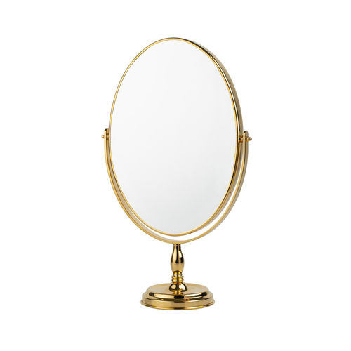 Отдельностоящее зеркало - FS01-6146 - Cristal&Bronze - классическое / овальное / из латуни