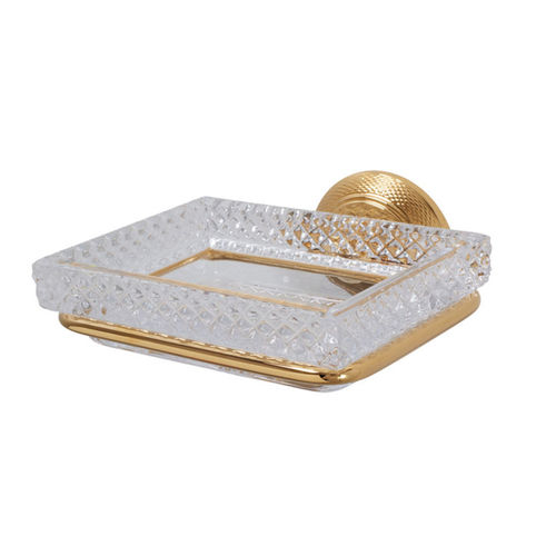 Настенная мыльница - C43-516 &Eacute;L&Eacute;GANCE CLASSIQUE - Cristal&Bronze - из латуни / из кристалла