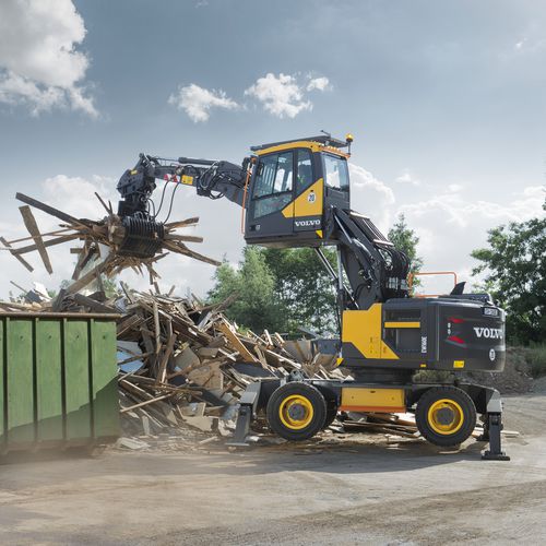Промежуточный экскаватор - EW160E - Volvo Construction Equipment Germany GmbH - колесный / для строительства / дизельный