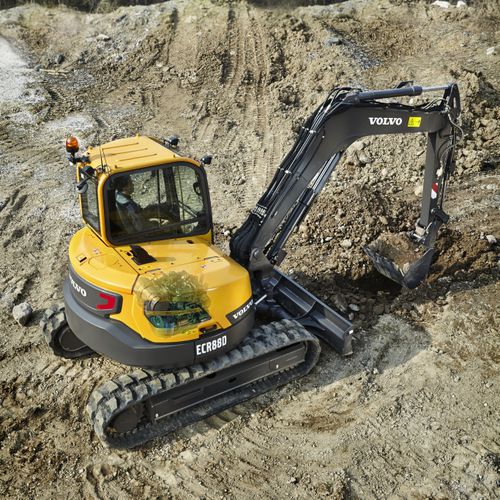 Экскаватор мини - ECR88D - Volvo Construction Equipment Germany GmbH - гусеничный / компактный / с малым расходом топлива