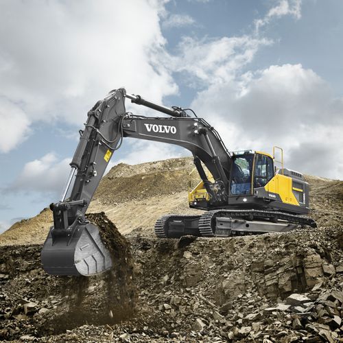 Гусеничный экскаватор - EC480E - Volvo Construction Equipment Germany GmbH - поворотный / эргономичный / для строительства