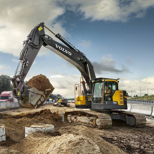 Гусеничный экскаватор - ECR355E - Volvo Construction Equipment Germany GmbH - поворотный / с коротким задним радиусом / для строительства
