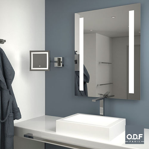 Настенное зеркало для ванной комнаты - 7185 01 01 - ODF Paris - для гостиницы / современное / прямоугольное