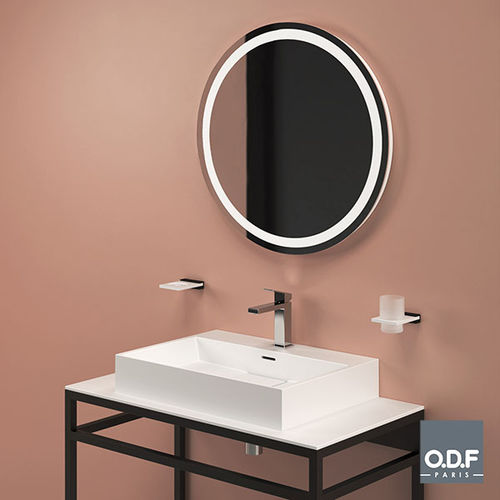 Настенное зеркало для ванной комнаты - 7148 01 01 - ODF Paris - для гостиницы / современное / круглое