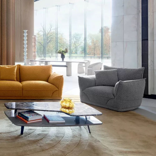 Современное кресло - PALATINE - ROCHE BOBOIS - из ткани / из фанеры / из пихты