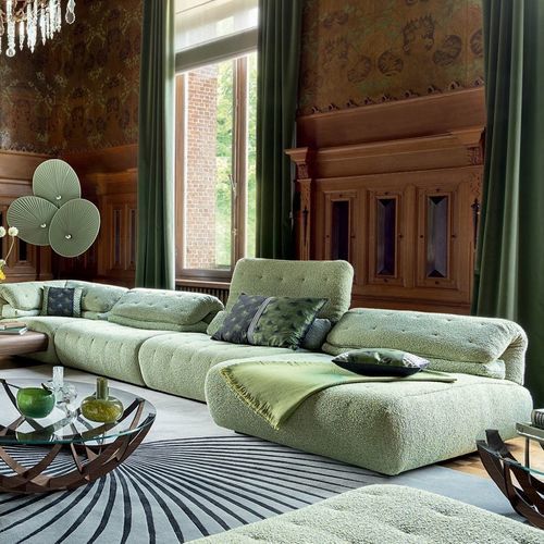Модульный диван - LAGUNE - ROCHE BOBOIS - современный / из ткани / из пенополиуретана