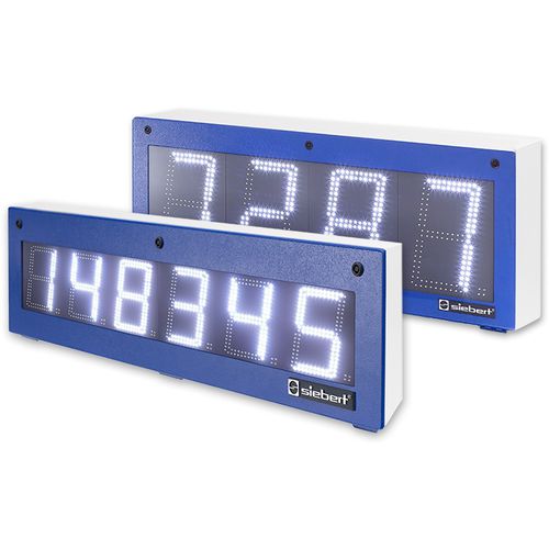 Настенное информационное табло - S302 - Siebert Industrieelektronik GmbH - для интерьера / цифровое / однострочное