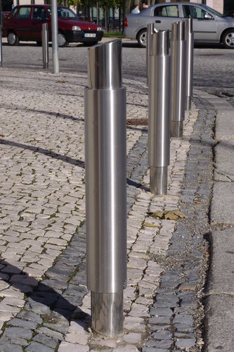 Защитный боллард - KIKO - EUROBOLLARD - из нержавеющей стали / высокий