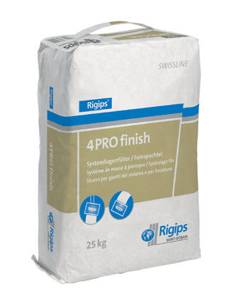Штукатурка для расшивки швов - SWISSLINE : 4PRO FINISH - Saint Gobain Rigips - для перегородки / из гипса