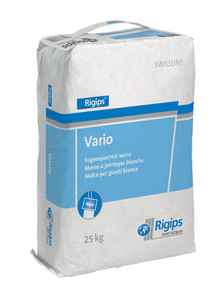 Штукатурка для расшивки швов - SWISSLINE : VARIO - Saint Gobain Rigips - для перегородки / из гипса
